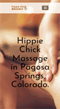 Mobile Screenshot of hippiechickmassage.com
